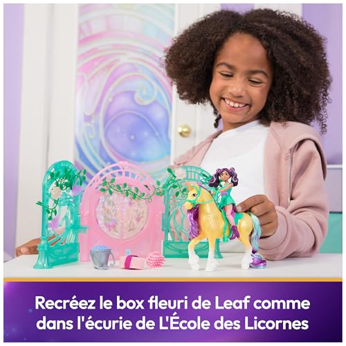 Playset Mini Poupée Ava Et Leaf Unicorne Academy Spinmaster La Boite - vue 9