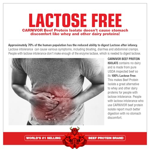 Image of MuscleMeds CARNIVOR Mass Gainer Beef Protein Isolate Shake, 50 Grams Protein, 125 Grams Carbs, 0 Fat, 0 Sugar, Lactose Free, Chocolate Fudge, 5 Pound