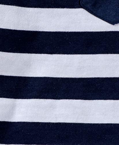 Image of TONYBOY Baby Boy's Cotton Kids Wear (2364 Navy White 6-9 Months)