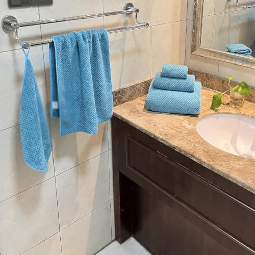 Serviette à séchage rapide ultra absorbante en polyester pour salle de bain - 5