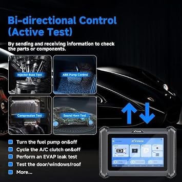 X-Tool D7W D7WIFI Bi-directional All Diagnostic Systems and Key Programmer, Supports ECU Can FD and DOIP Coding 40+ Services
