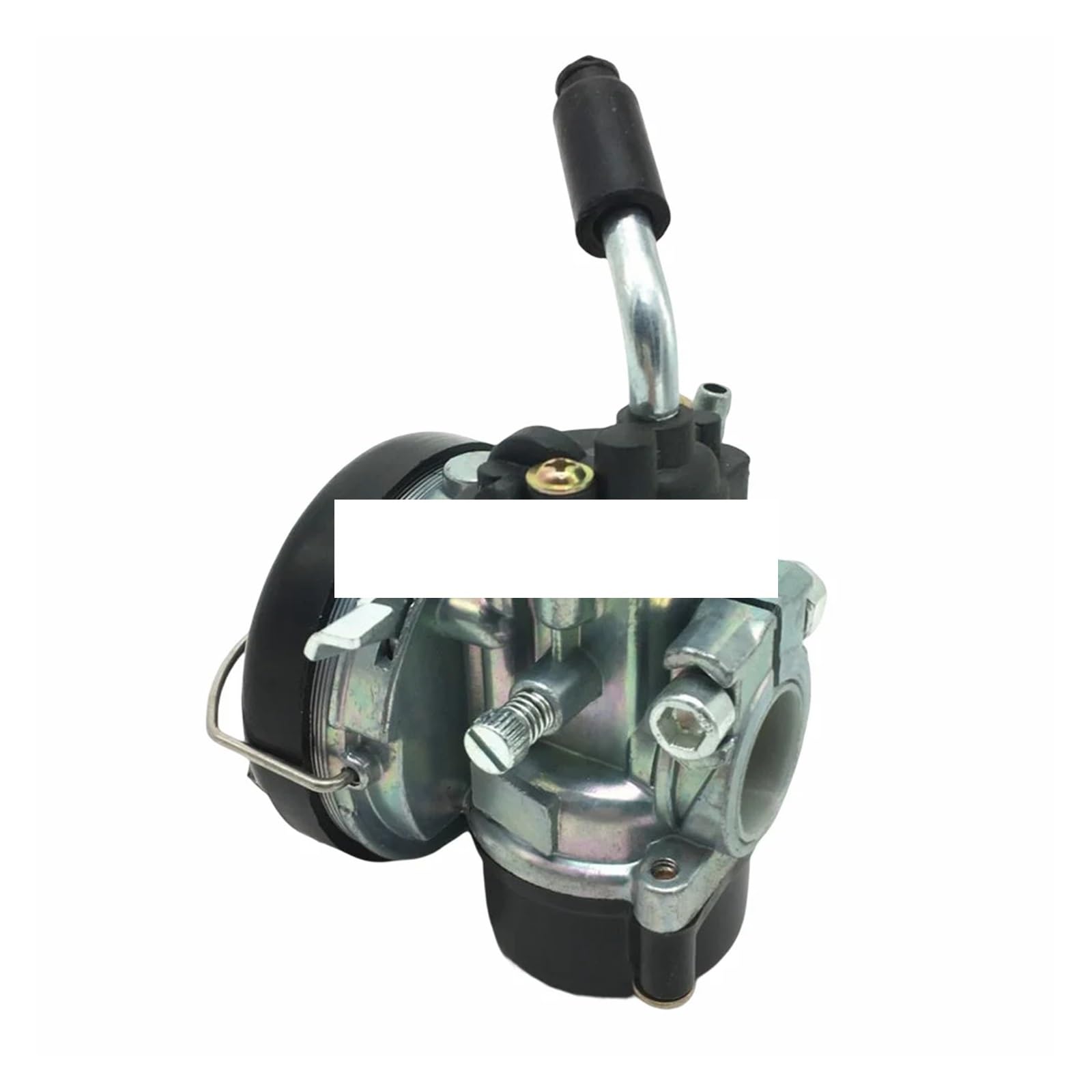 Carburador de moto Carburador para bicicletas de 49cc, 60cc, 66cc, 80cc, 2 tiempos, motorizado con estrangulador