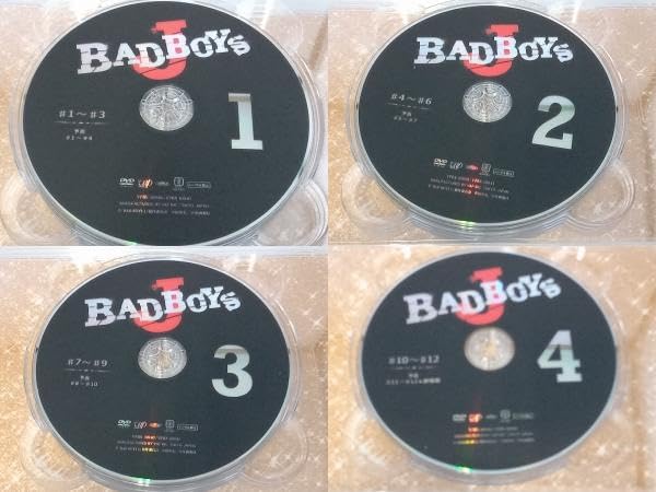 ＢＡＤ　ＢＯＹＳ　Ｊ　ＤＶＤ－ＢＯＸ Amazon.co.jp: BAD BOYS J DVD BOX豪華版(本編4枚＋特典ディスク