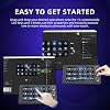 Controlador de Transmisión para PC, Transmisión en Vivo y Edición de Video | Teclas Magnéticas Suaves, Fondo Personalizable, Teclado Macro Visualmente Agradable, Acciones de Disparo para OBS/Twitch/YouTube (M3 Negro) 8