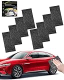 FUGLUS 6 Pezzi Panno Nano Sparkle, Cancellare Graffi Panno Auto, Multifunzionale Nano Sparkle Cloth, Rimuovi Graffi Auto per Rimuove Le Macchie, Macchie di Acqua