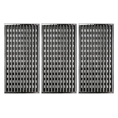 Uniflasy Porcelain-Enameled Cooking Grid Grates fits CharBroil Performance Tru Infrared 3 Burner 463370719 463371116 463280019 463371716 463633316 Replacement for CharBroil G460-0500-W1 Emitter Plates