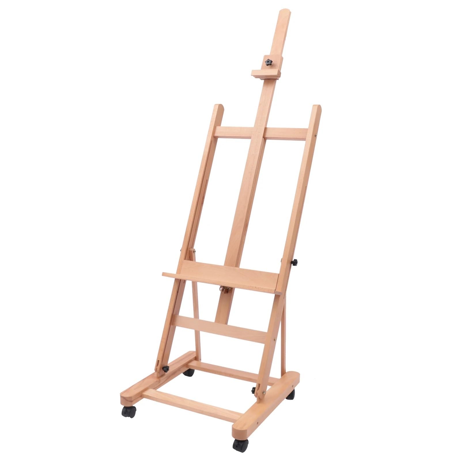NGDFGR Easel Large H-Frame Easel Hold Adjustable Movable Heavy-Duty Painting Stand For Artist,