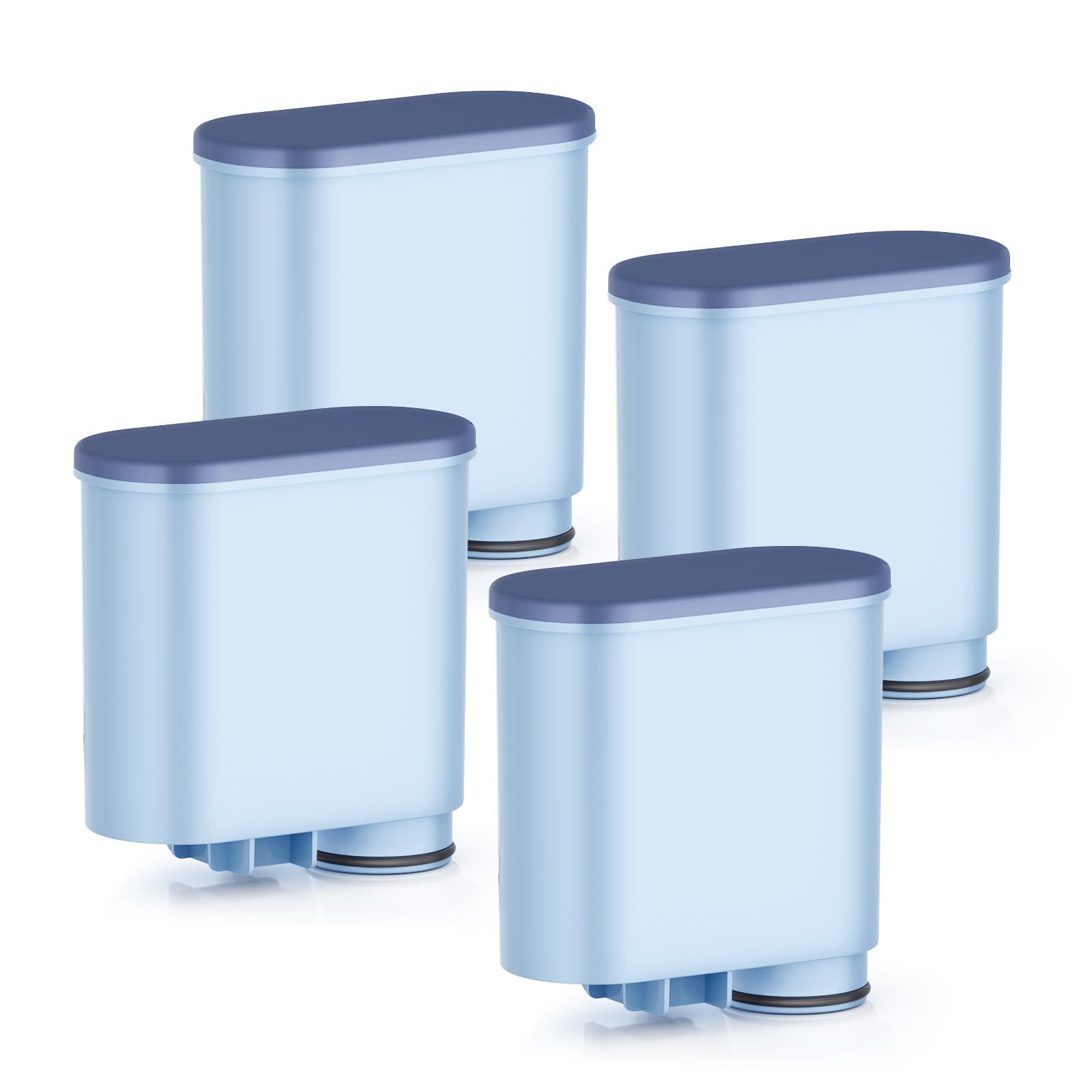 Mutital 4er-Pack Kaffeemaschinen-Wasserfilter kompatibel mit Philips AquaClean Wasserfilter, 3200 Espresso-Maschine Filter Ersatz fur Kaffeevollautomaten, spezieller Anti-Kalk-Filter (CA6903)