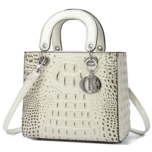 MYHOZEE Small Tote Bag for Women - Snake Printed Crossbody Purses Leather Top Handle Satchel Ladies Shoulder Bag Handbags