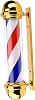 Barber Pole Light, Wall Mount Retro Barbershop Rotating Light, Barber Shop Pole LED for Outdoor Indoor Household