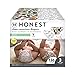 The Honest Company Clean Conscious Diapers | Plant-Based, Sustainable | Cactus Cuties + Donuts | Super Club Box, Size 3 (16-28 lbs), 136 Count