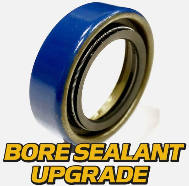 (1 Kit) Front Wheel Bearing Rebuild fits ZD21 ZD25 ZD28 Diesel ZTR, Replacement for Kubota OEM