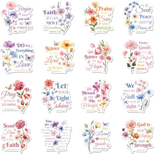 16 Pcs Bible Verse Fridge Magnets
