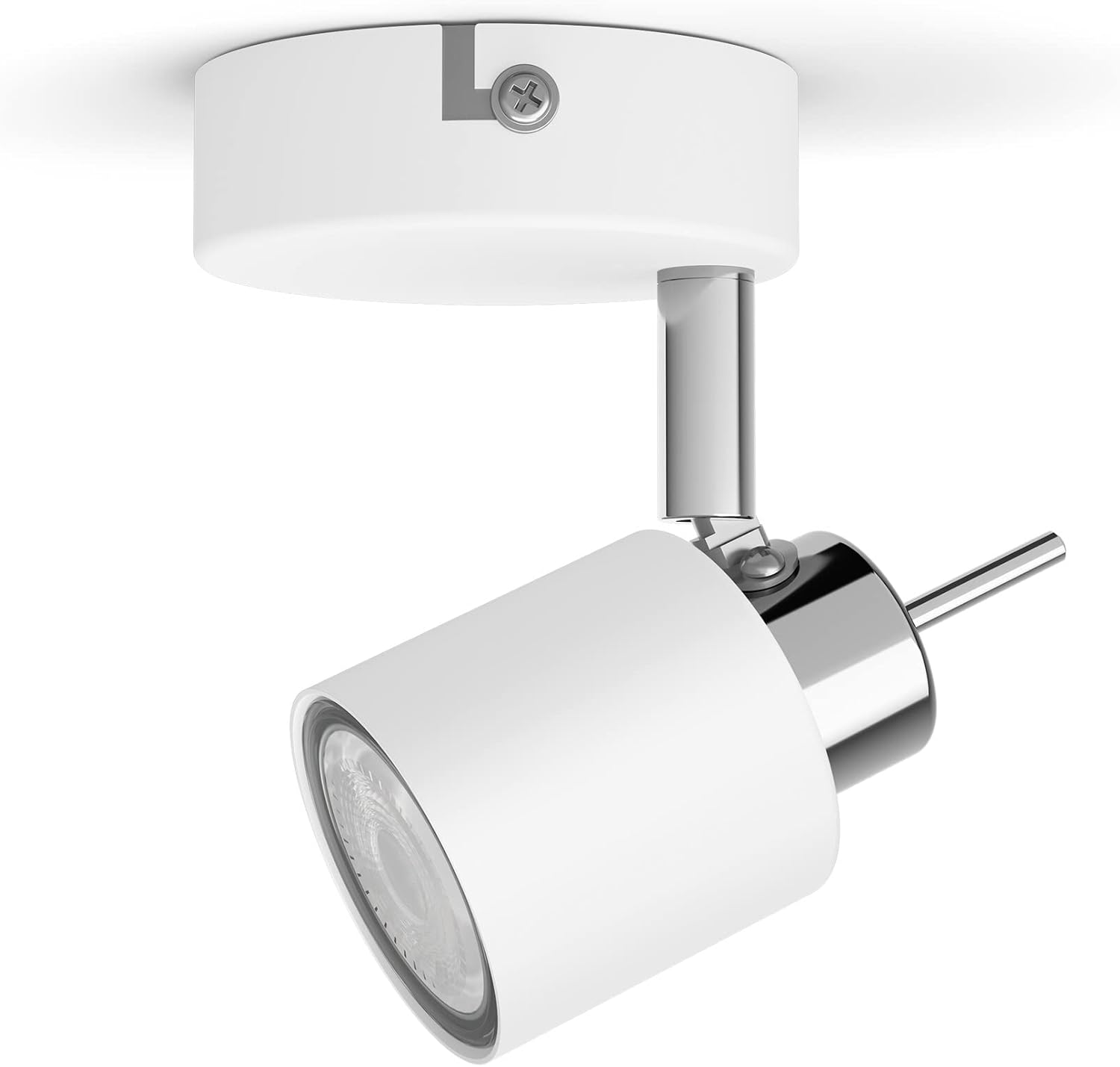 Philips Meranti GU10 Surface Spotlight, front view