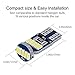 SanGlory 10 x T10 W5W LED Canbus Bombillas, 15 SMD 4014 LED...