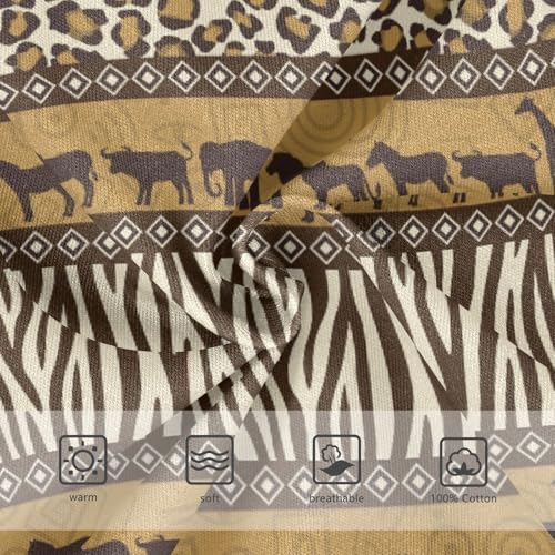 Boys' Exclusive Briefs Toddler Underwear 95% Combed Cotton Boxerbriefs 2T Leopard Cheetah Ornament 133