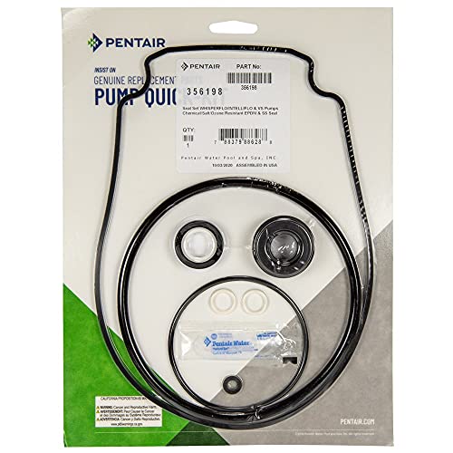 356198 Pentair Pump Seal Quick Kit Whisperflo Intelliflo