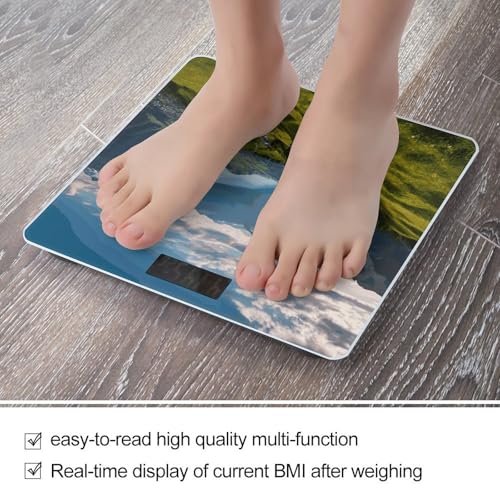 Báscula Digital de Baño con Pantalla LED y Vidrio Templado miniatura 5