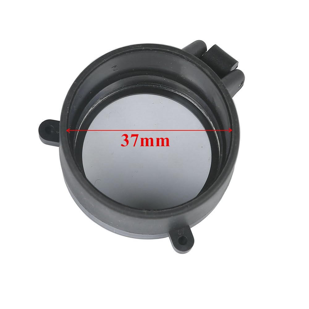 Couvercle D'objectif Rabattable Pour Lunette De Fusil - Diamètres 30 à 64 Mm - Protection Anti-rayures