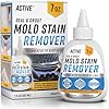 Mold Stain Remover Gel Cleaner - ACTIVE Heavy Duty Stain Cleaner for Front Loader Washing Machine Seal, Bathroom Grout, Shower, Caulk - Front Load Washer Cleaning Solution - 7 Fl Oz