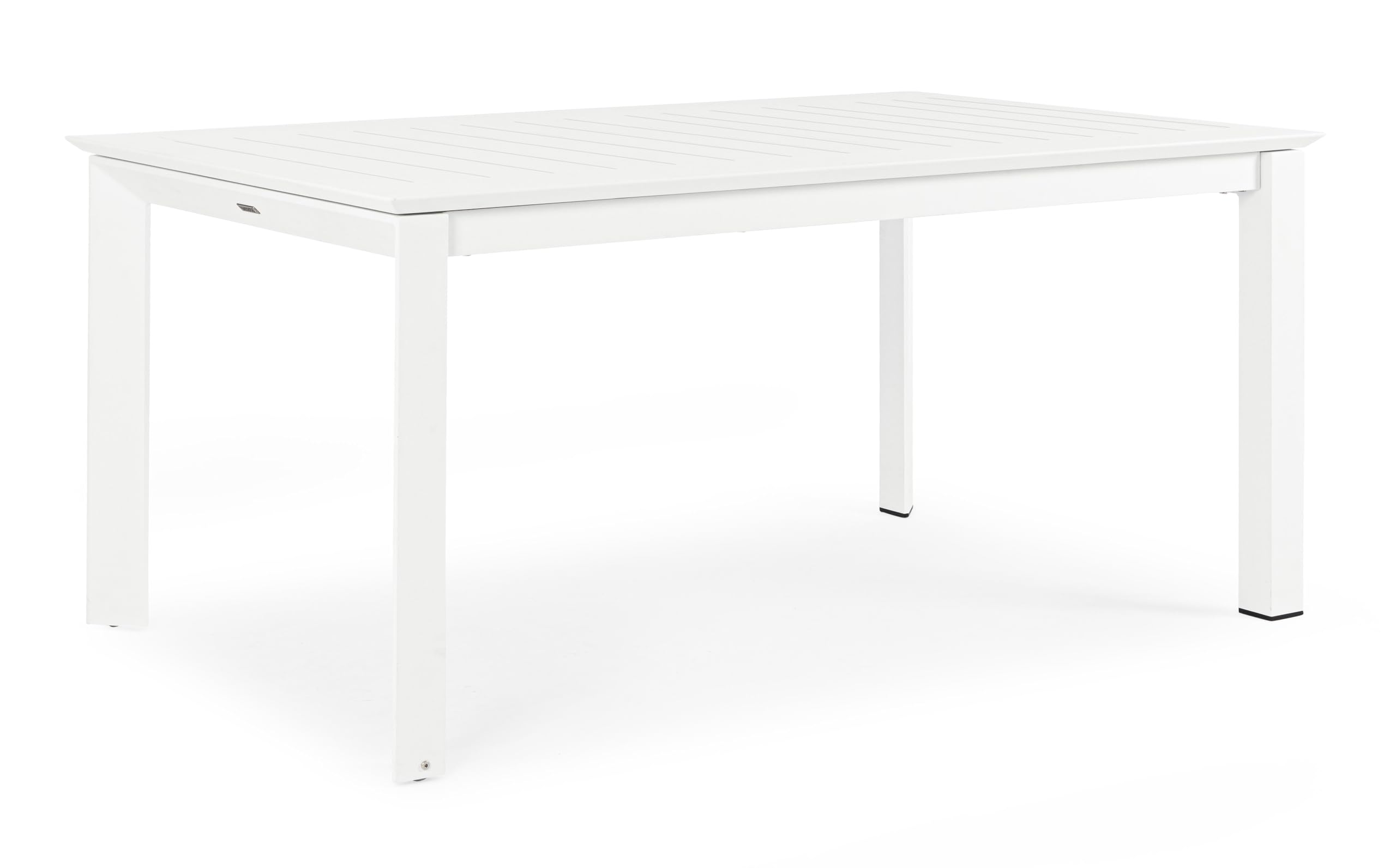 TAVOLO KONNOR ALLUNGABILE 160/240X100CM BIANCO DA ESTERNO GIARDINO INTERNO