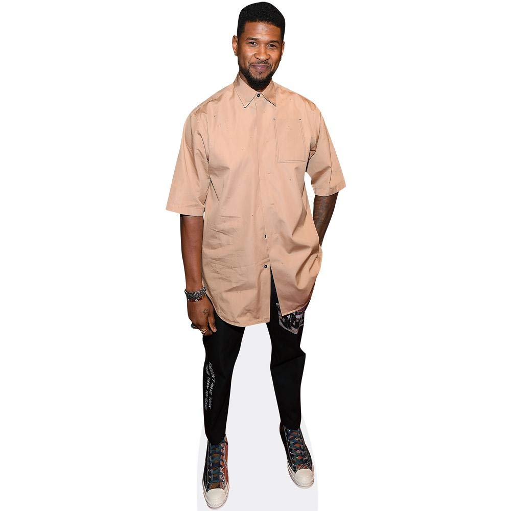 Celebrity Cutouts Mini Size Cutout Usher (Brown Shirt)