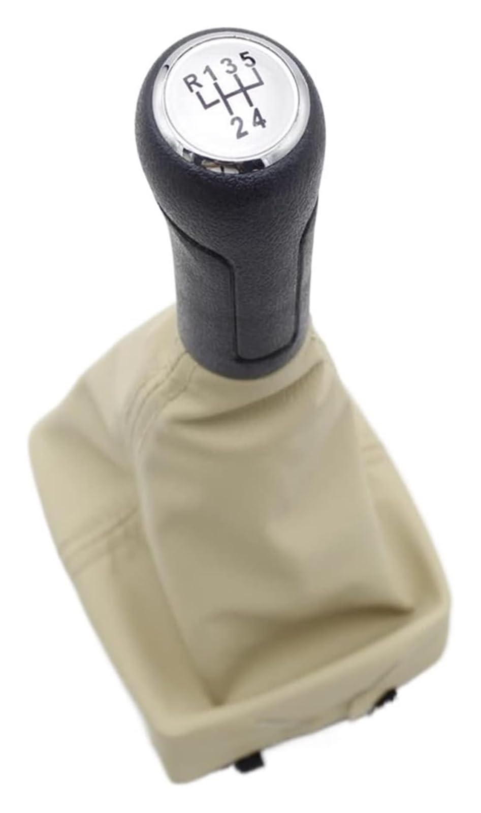FNCVTM Car Gear Knob for VW for Polo 9N 9N2 for Sedan Gear Shift Knob Lever Shifter Gaiter Boot Cover Collar