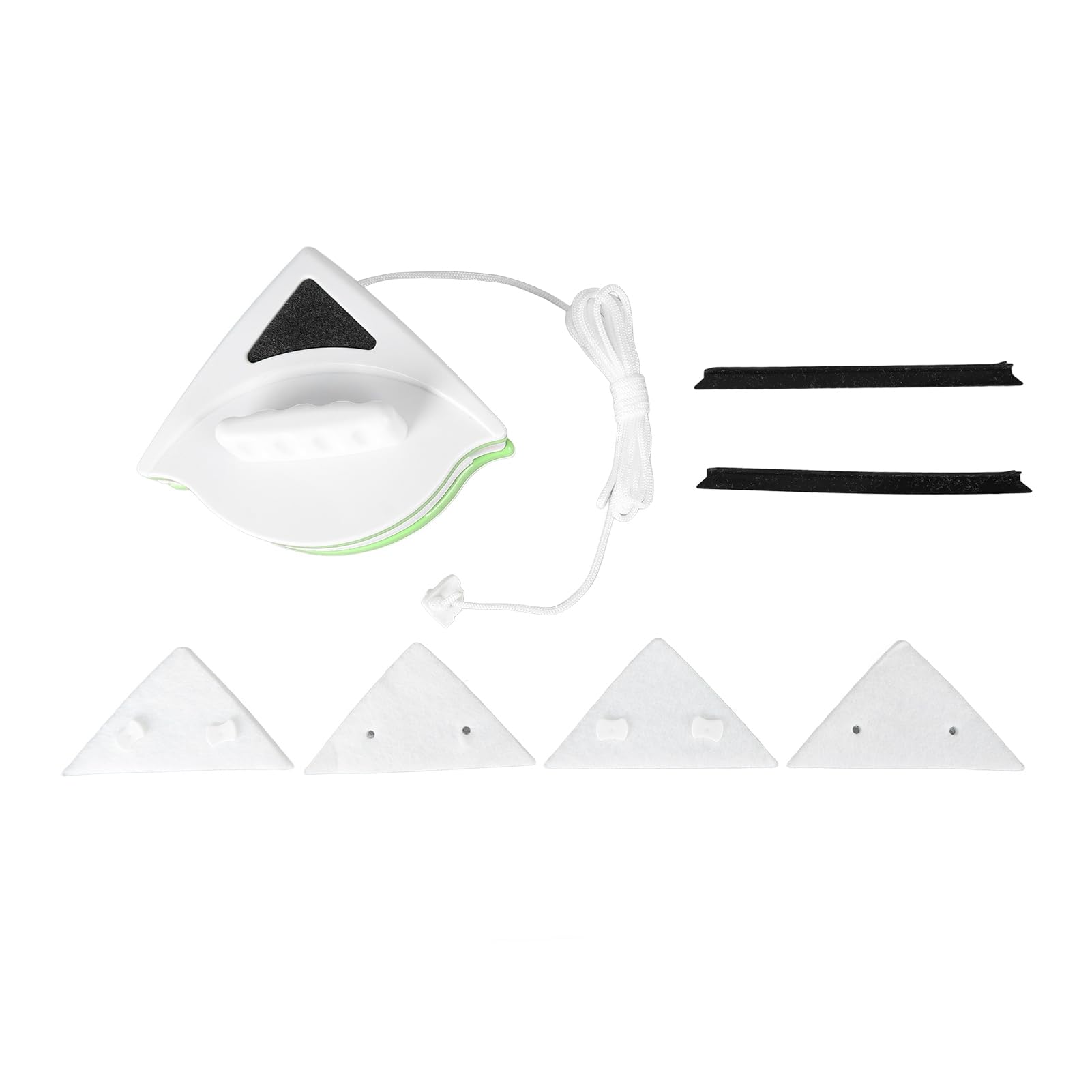 Herramienta de limpieza de ventanas magnética, limpiacristales de doble cara con mango ergonómico para ventanas de gran altura, vidrio de 3 a 8 mm (20-30 mm)