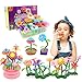 Produktbild YORKOO Kinder Blumengarten Spielzeug für Mädchen DIY Bouquet Sets für Kinder Blume Bausteine Outdoor Spiele für Kinder Geschenke ab 3 4 5 6 Jahre Mädchen (150pcs)
