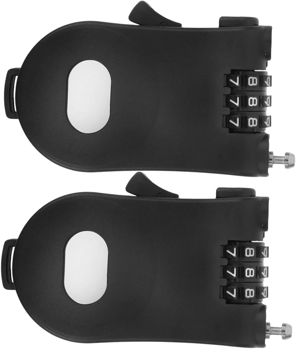 8pcs Coded Lock for Snowboard and Mountain Bike Versatile Security Retractable Cable for Helmets Trolleys and Luggage Lightweight and Design
