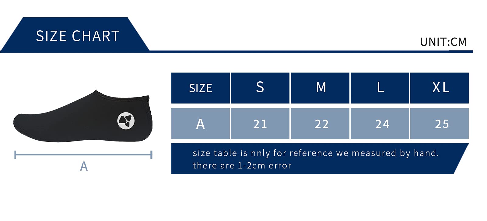 Creatures of Leisure Neo Fin Sox - hi Cut sml : Black