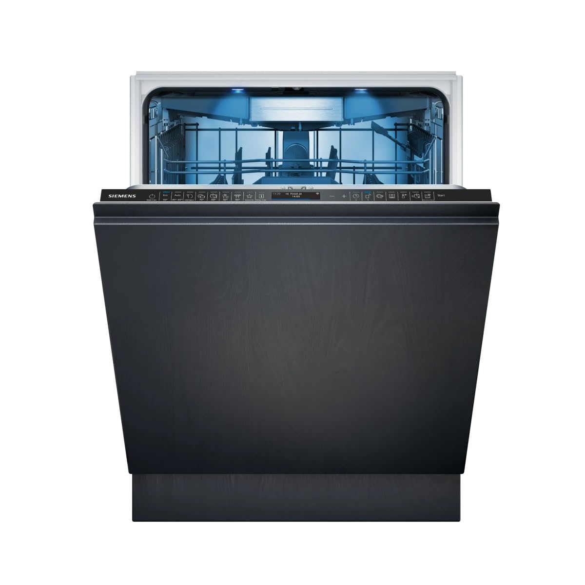 Siemens SN87TX02CE, iQ700, lavastoviglie intelligente completamente integrata, 60 cm, Made in Germany, cassetto posate, asciugatura Zeolith, varioSpeed Plus, programma intelligente, flexComfort Pro