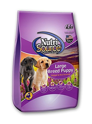 Nutrisource Large Breed Puppy Chicken &Amp; Rice Formula Dry Dog Food, 6.6-Lb Bag