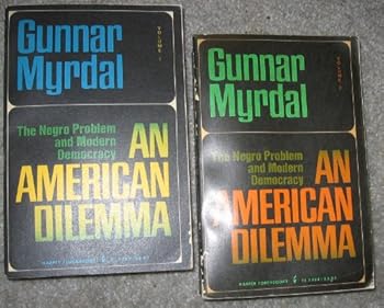 Paperback An American Dilemma - two volume set Book