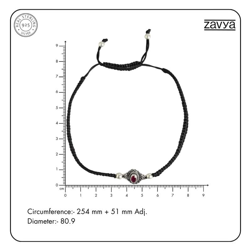 Women's 925 Sterling Silver Beads Gentle Thread Anklet
