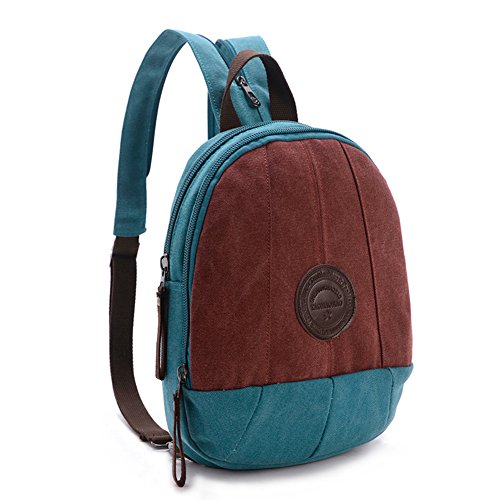 Sacs à dos dames casual voyage couleur coquille et trousse