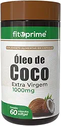 Óleo de Coco Extra Virgem 60 Cápsulas 1000mg