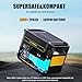 VTOMAN Tragbare Powerstation 1000W (2000W Spitze), 828Wh LiFePO4 Solargenerator, 0-80% in 60 Min Schnellladung, Erweiterbar bis 2376Wh, 100W USB-C Ausgang Für Notfall, Camping, Reise, Wohnmobil