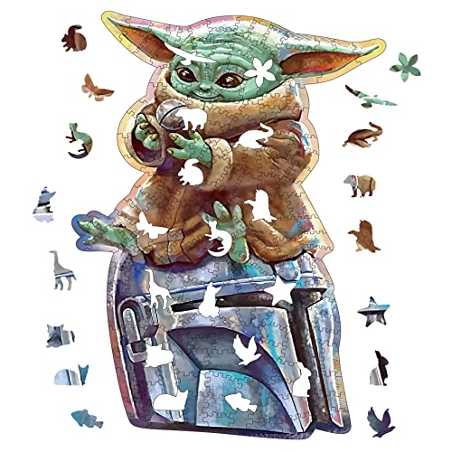 Wooden Puzzles For Adults Jigsaw Puzzles 200 Piece Uniquely Irregular Animal Shaped Wooden Jigsaw Puzzles, Creative Gift For Teenagers And Adults, 7.9X11.8 Inch #TOP1