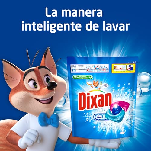 Miniatura 4 de Dixan Trio Caps Total 4 en 1, Detergente en Cápsulas para Lavadora, 52D