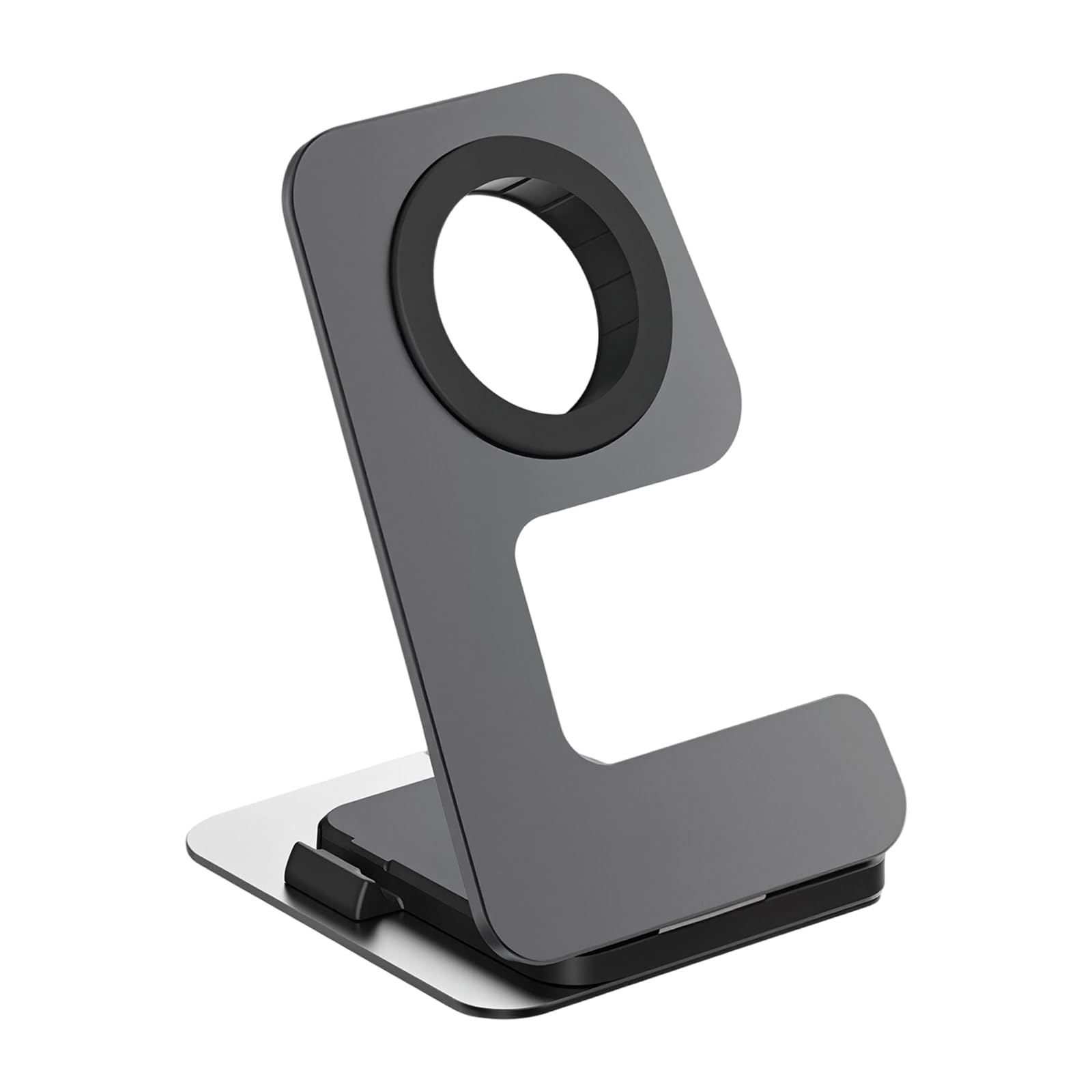 KAHDGSS Sturdy Metal Stand with 120 Degree Rotation & Lightweight Portable Construction Easy to Carry for Watch Charges Travel Watch Stand