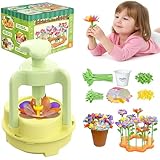 Fabric Flower Bouquets Toys, DIY Craft Kit for Girls 3 4 5 6 7 8 9 10 Years Old, Creative Arts and Crafts Activity for Toddler Kids, Preschool Educational Flower Assembly Gifts for Birthday Christmas