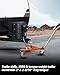 Krysolad Trailer Dolly, 3500 lb Tongue Weight Trailer Mover with 2 in & 2-5/16 in Ball, Angle Adjustable, Suitable for RV Boat Motorcycle Jet Ski