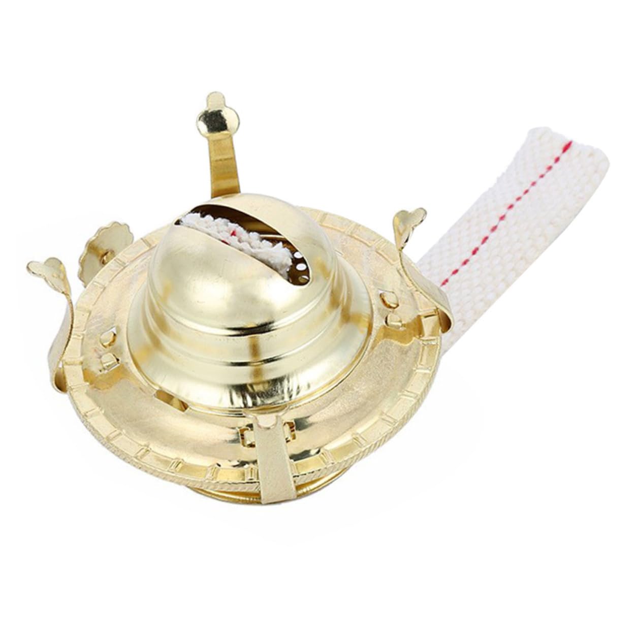 Zerodeko 1Set Vintage Kerosene Lamp Replacement Burner with Wick Holder for Antique Oil Lamp Restoration and for Long Term Use