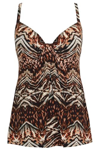 Miraclesuit Women's Swimwear Veranda Gala Underwire Adjustable Tankini Top Separate4