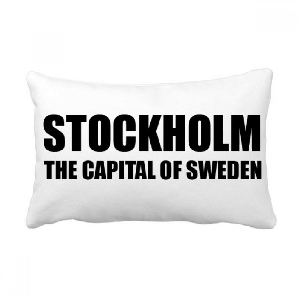 Coussin de la Suède Stockholm pour décorer le canapé du salon chaleureux