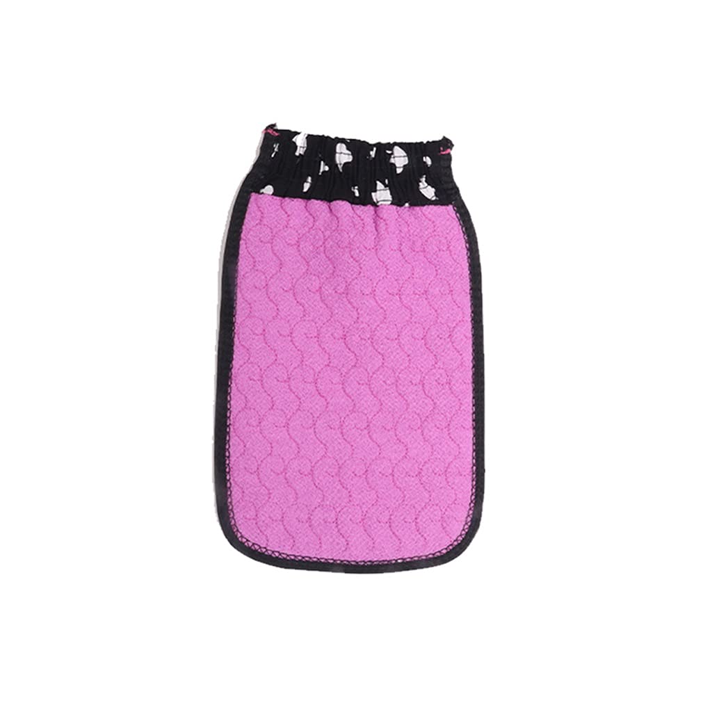 Toalla Exfoliante Guantes exfoliantes Ducha de Esponja de baño Esponja de baño de Doble Cara Ducha Esponja de baño para Hombres Mujeres Guantes de Esponja de lufa Guantes exfoliantes (Color
