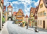 BEDUKE Jigsaw Puzzles for Adults 1000 Pieces Germany Thick Sturdy Precise Interlocking Family Game 1000 Piece Puzzle Age 14+