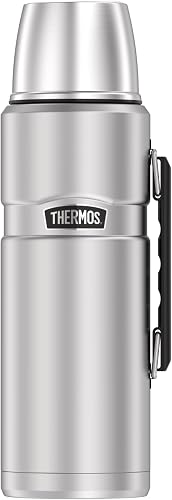 THERMOS STAINLESS KING Thermosflasche 1,20 l, 24 h heiß, stainless steel