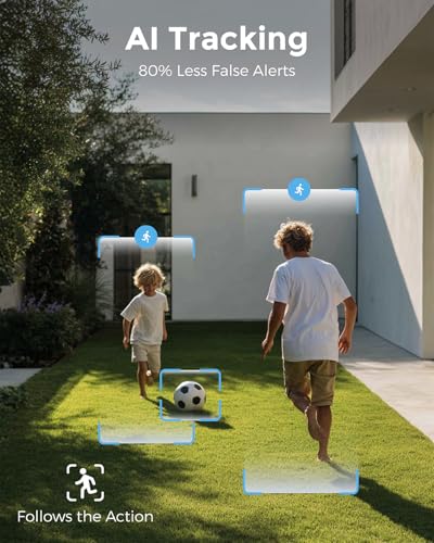 Image of Devo Solar Security Camera Wireless Outdoor 360 PTZ - 2.3K Color Night Vision with AI Human Detection, WiFi 6 Pan /Tilt IP66 Waterproof, 180-Day Battery & Solar Panel, 2-Way Audio, Triple Alert System